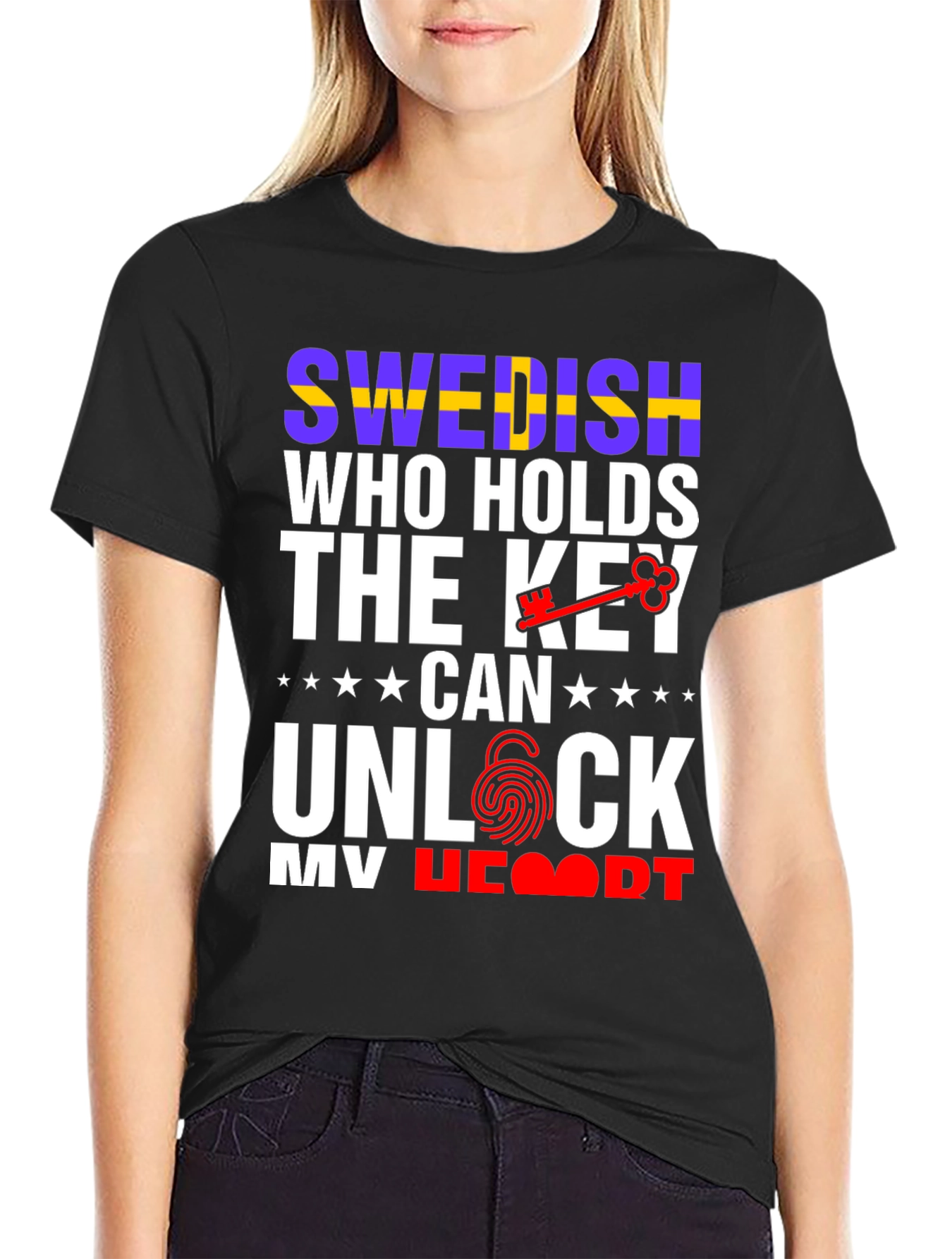 Swedish Key to My Heart T-Shirt