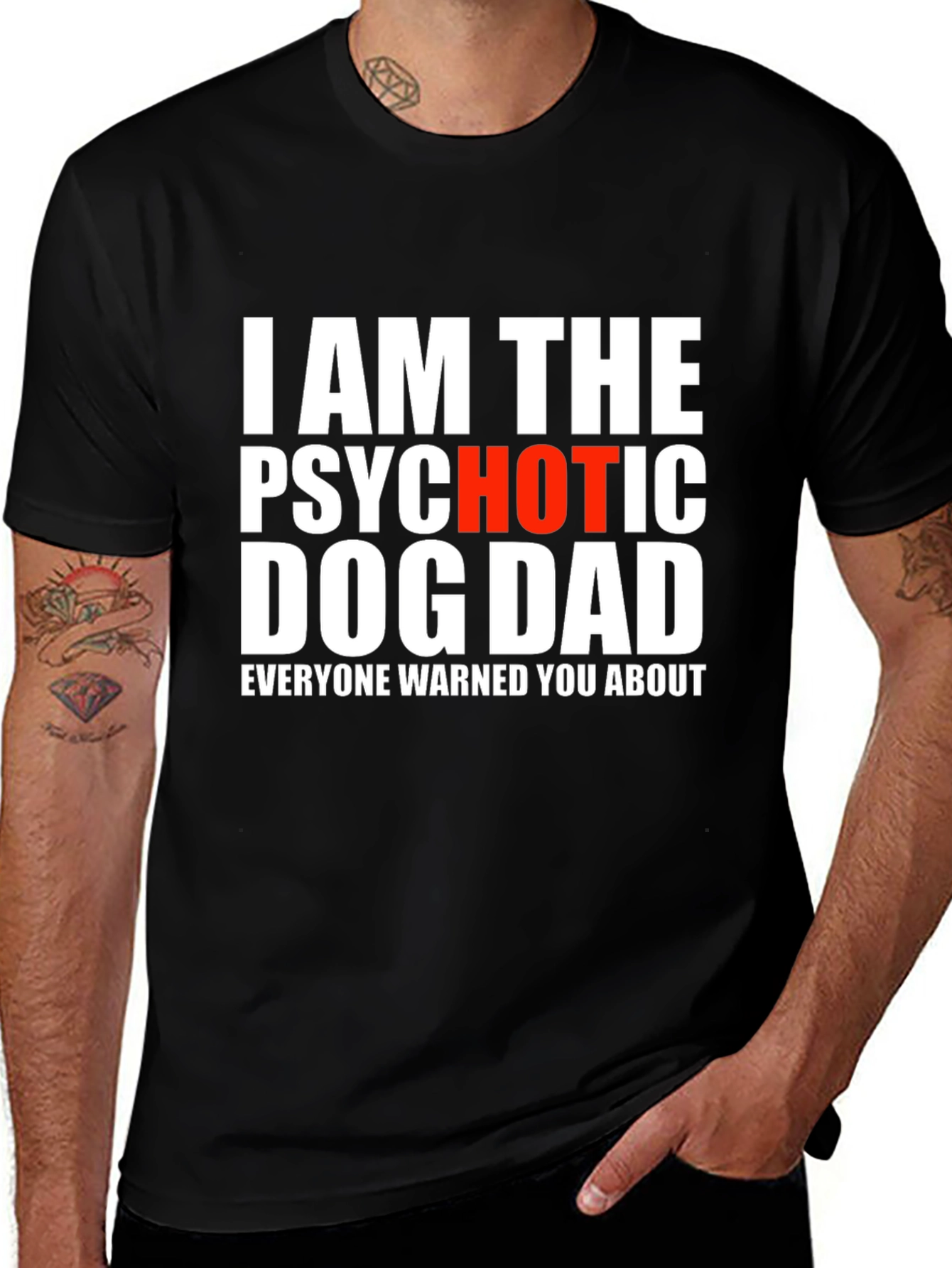 Psychotic Hot Dog Dad T-Shirt