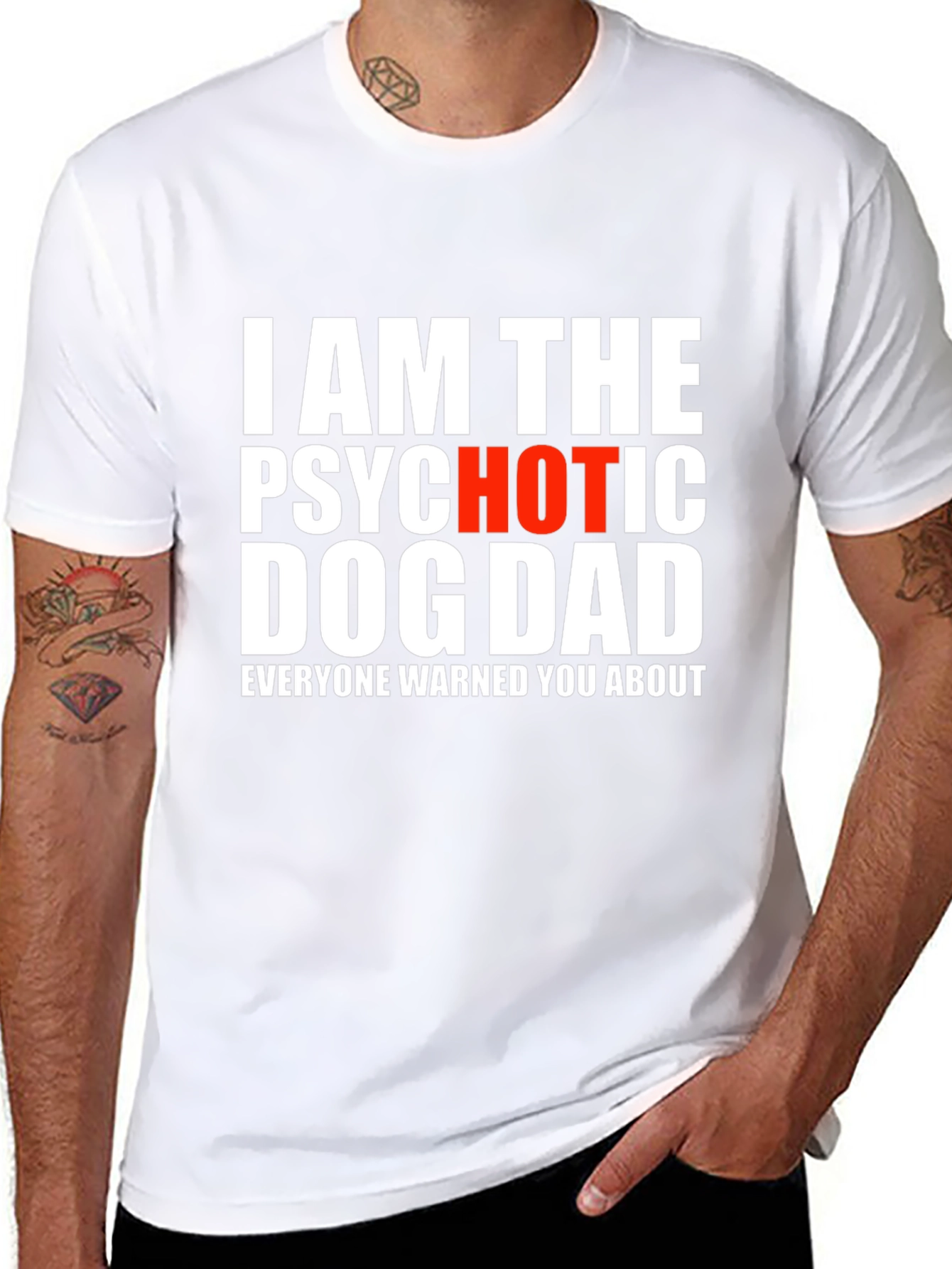 Psychotic Hot Dog Dad T-Shirt