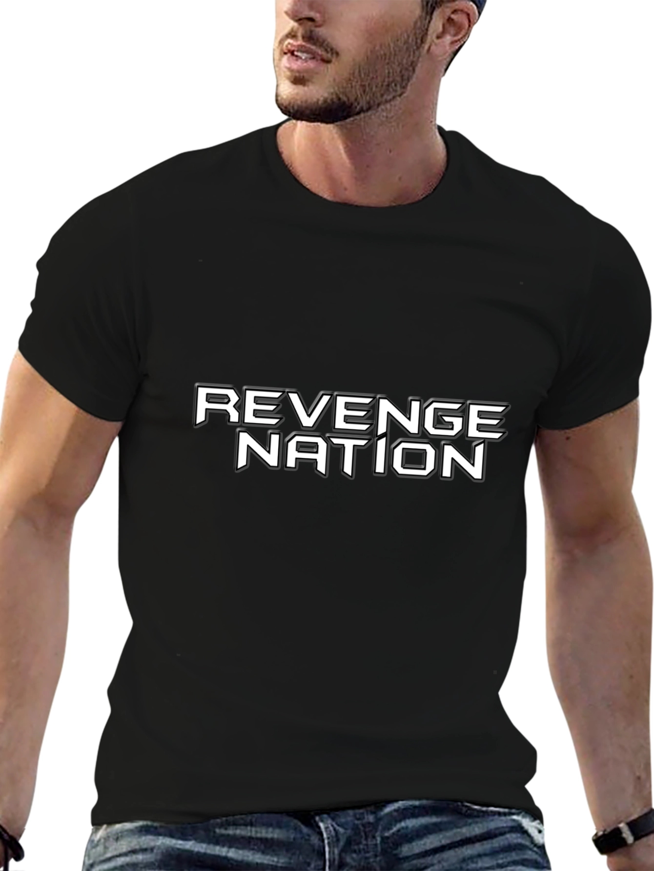 Revenge Nation Black Graphic Tee - Mens