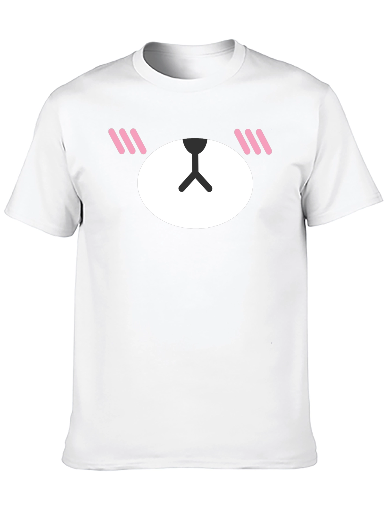 Kawaii Bear Graphic Tee - Cute Black T-Shirt