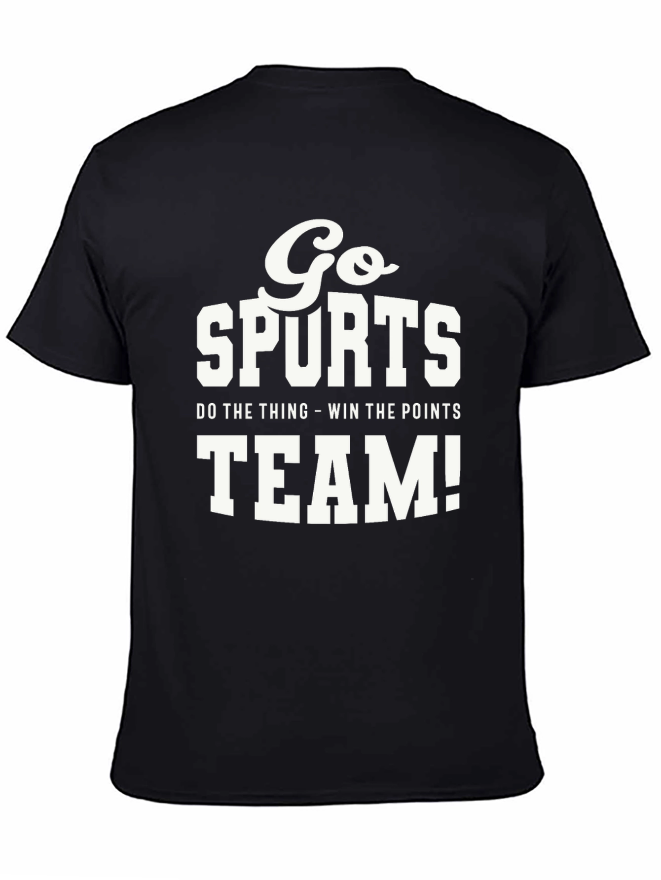 Go Spurs Team! Novelty Graphic Tee