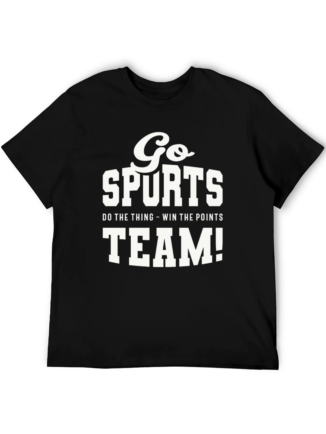 Go Spurs Team! Novelty Graphic Tee