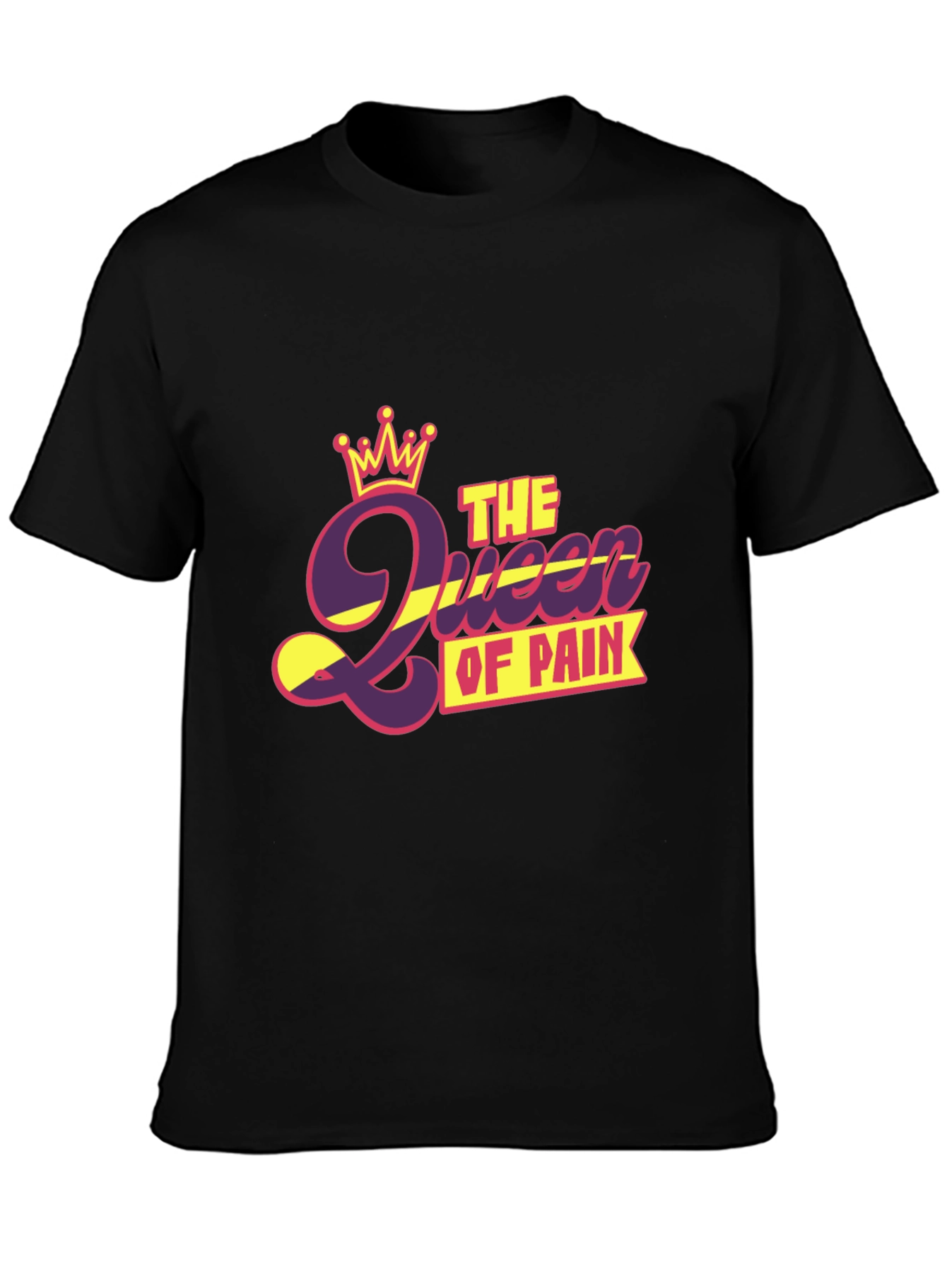 Queen of Pain Black Graphic Tee