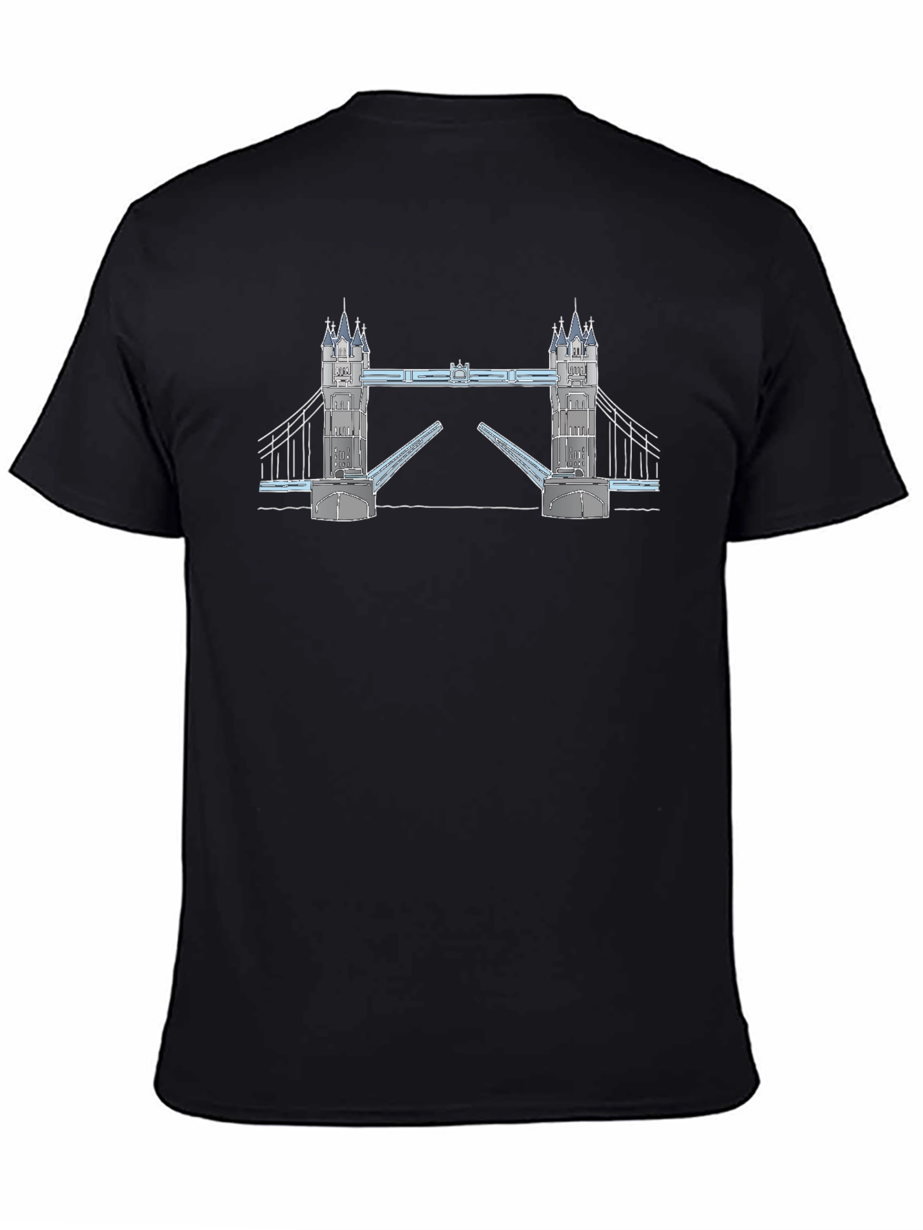 London Bridge Black T-Shirt