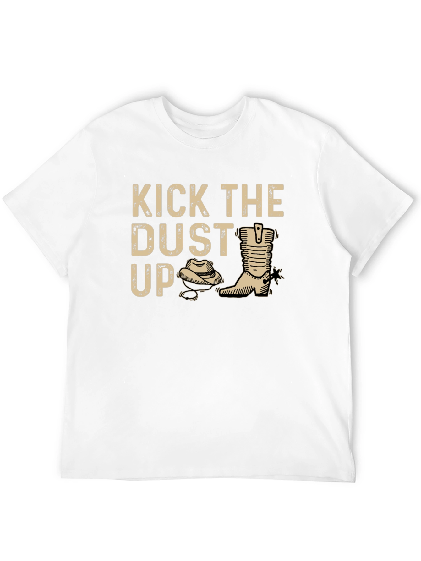 Kick the Dust Up Graphic Tee - Western Style