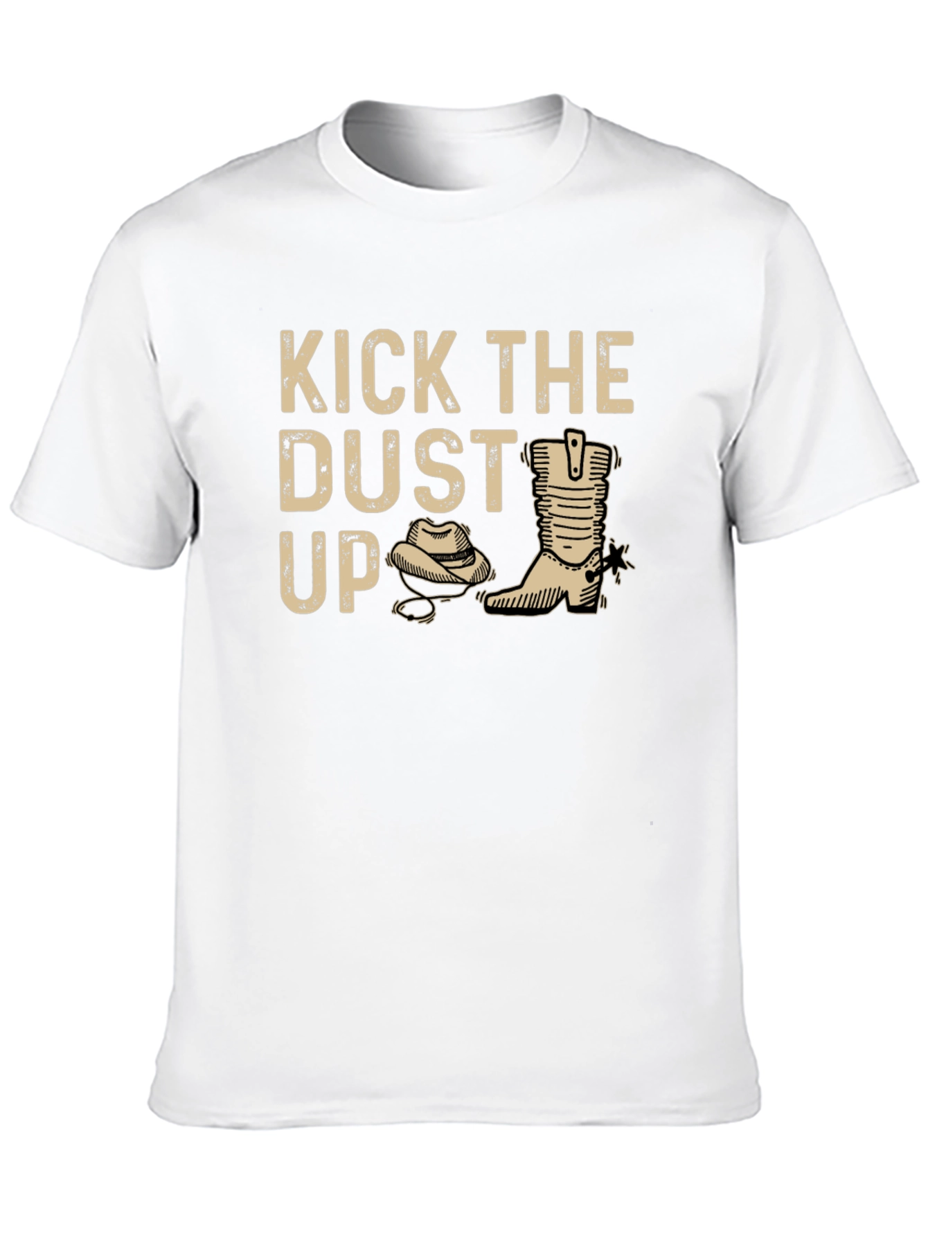 Kick the Dust Up Graphic Tee - Western Style