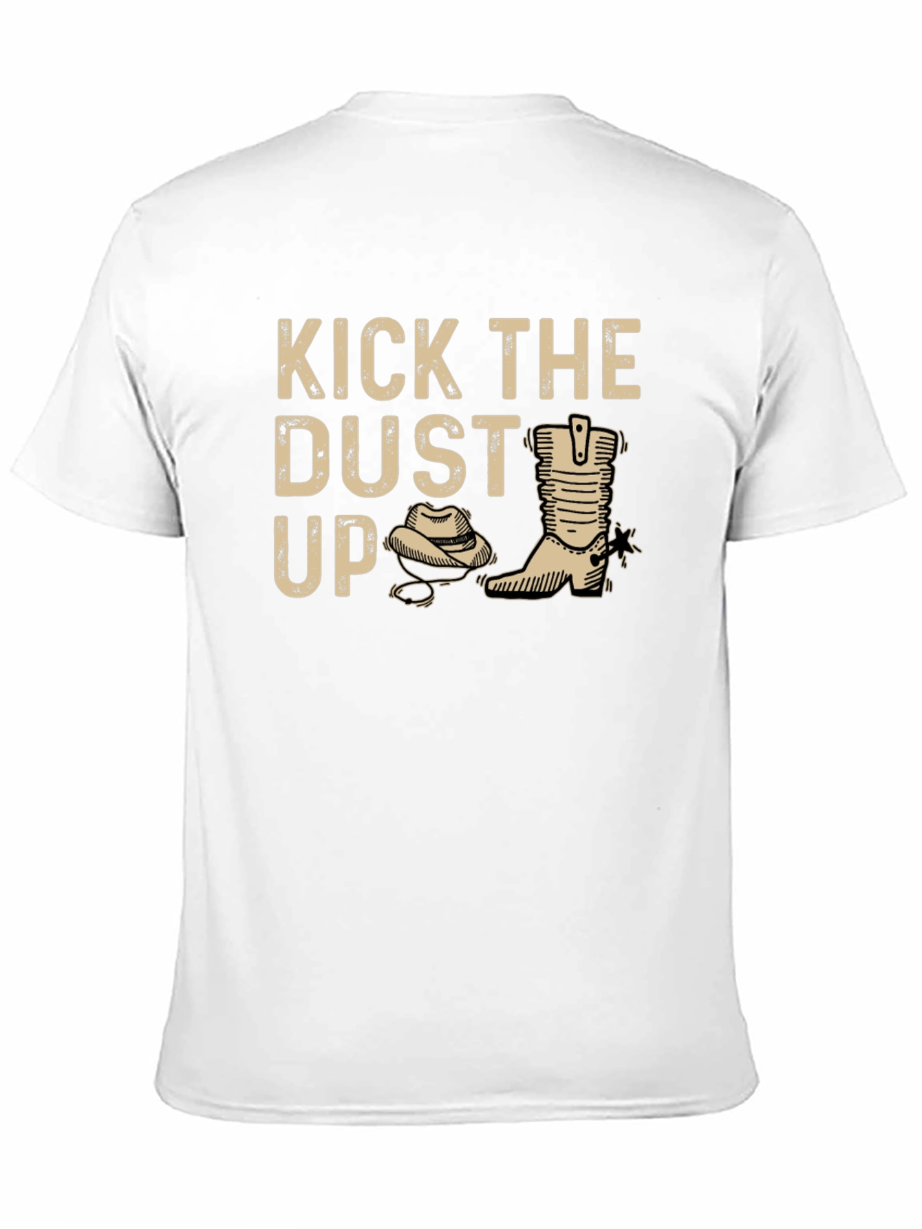 Kick the Dust Up Graphic Tee - Western Style