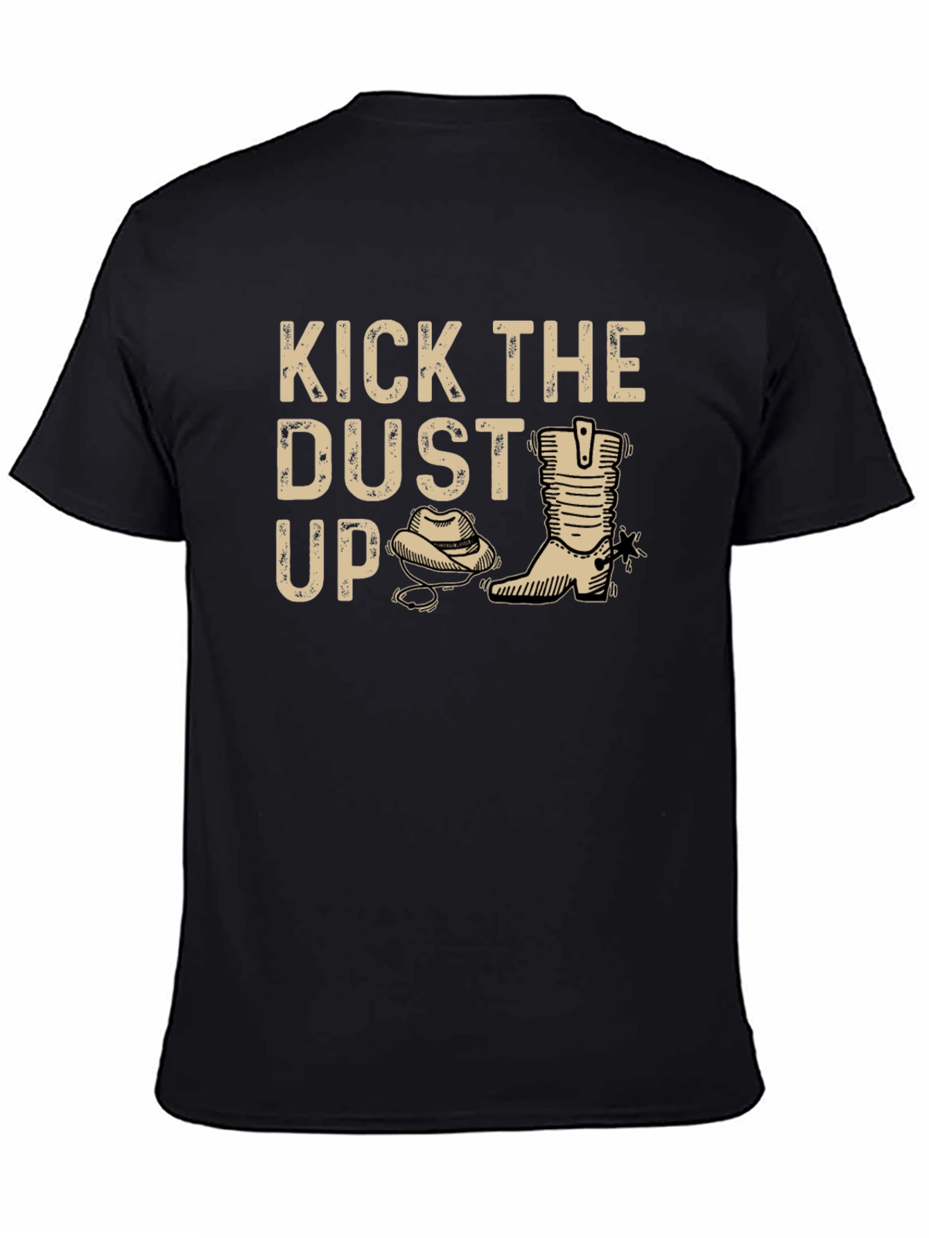 Kick the Dust Up Graphic Tee - Western Style