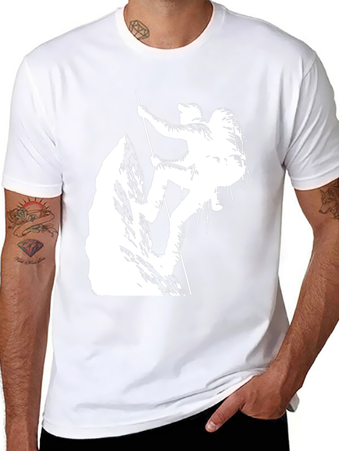 Climbing T-Shirt - Mountain Adventure Tee