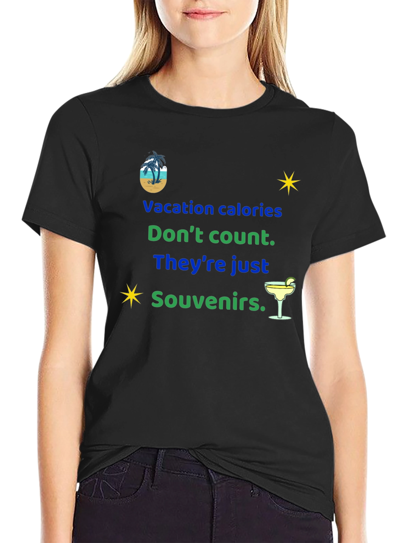 Vacation Calories Dont Count Souvenir T-Shirt