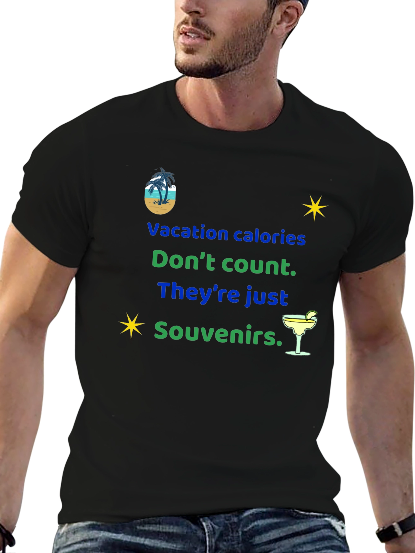 Vacation Calories Dont Count Souvenir T-Shirt