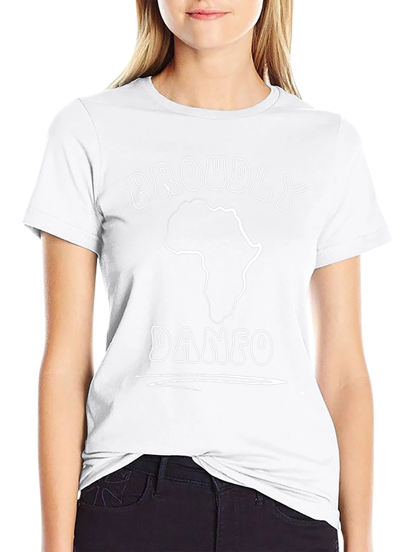 Proudly Danfo Africa Graphic Black T-Shirt