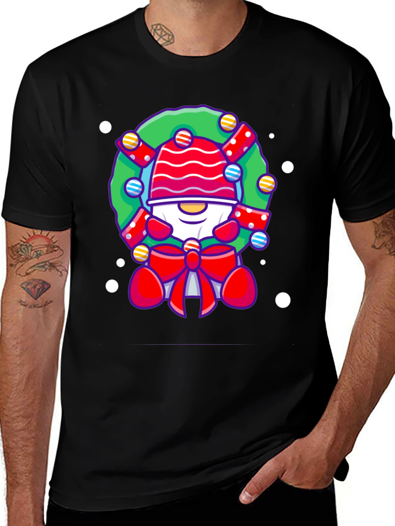 Festive Christmas Gnome T-Shirt - Holiday Style!