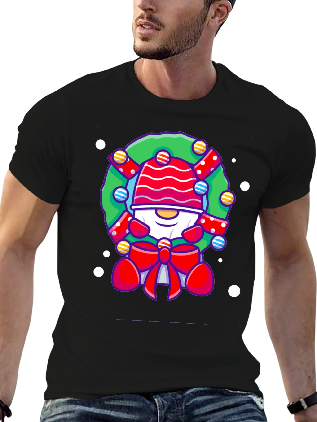 Festive Christmas Gnome T-Shirt - Holiday Style!