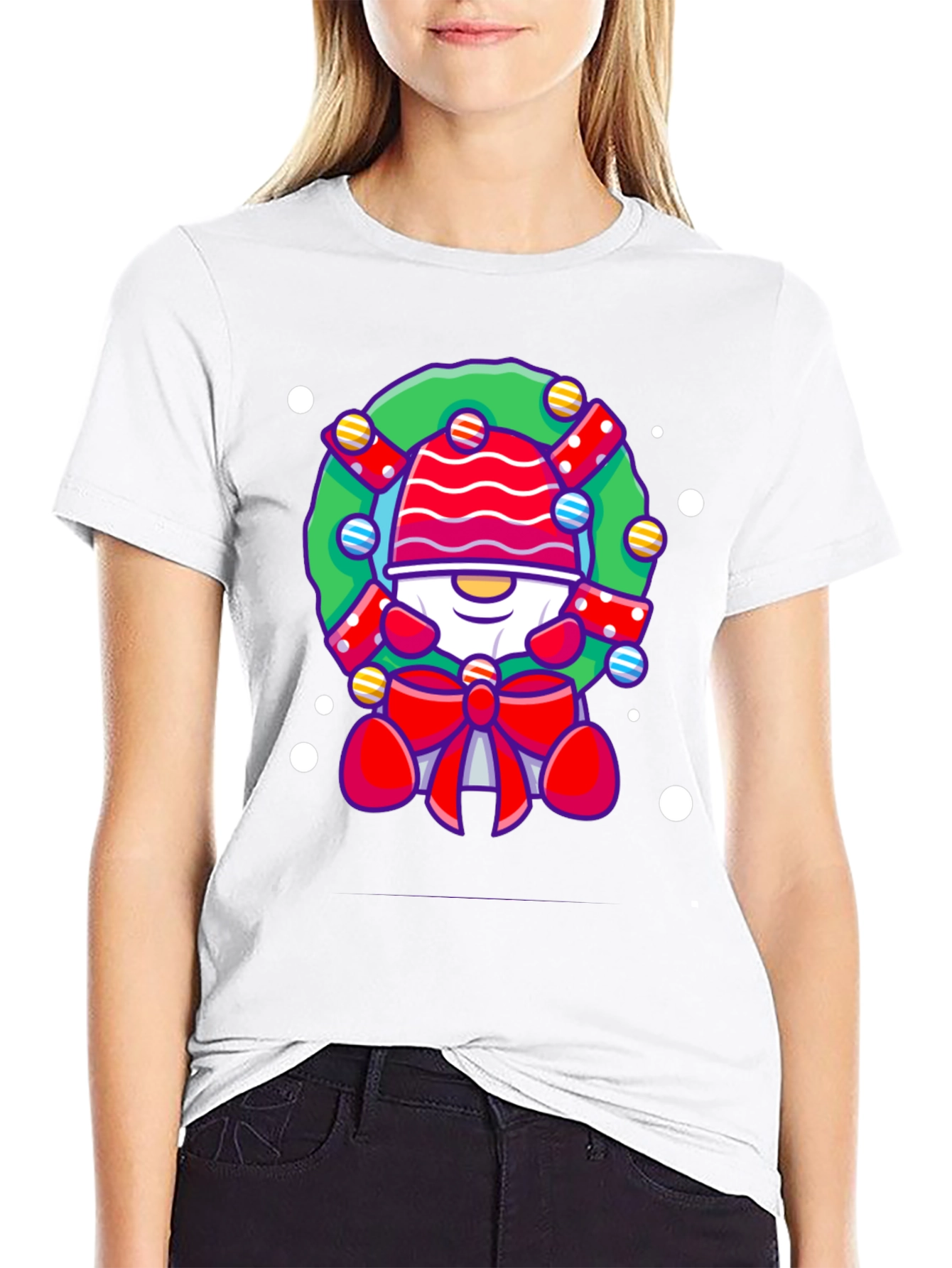 Festive Christmas Gnome T-Shirt - Holiday Style!
