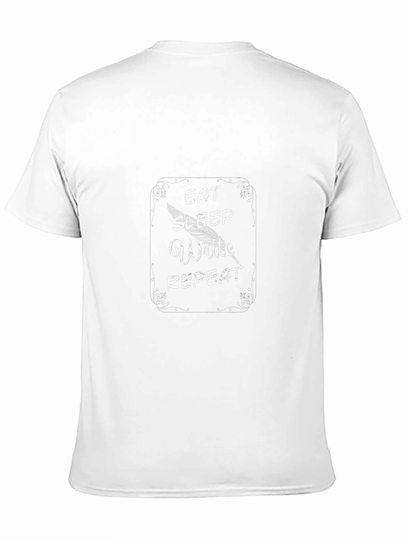 Eat Sleep Write Repeat Graphic Tee