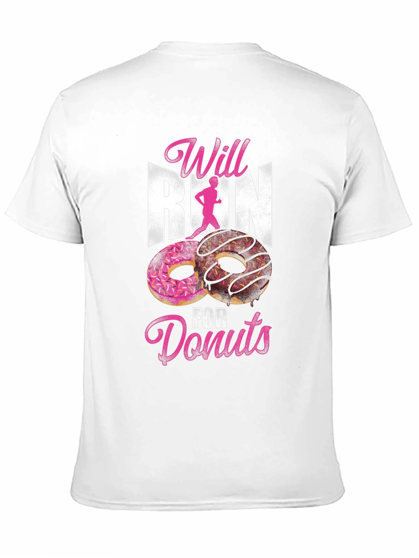 Will Run for Donuts Graphic T-Shirt