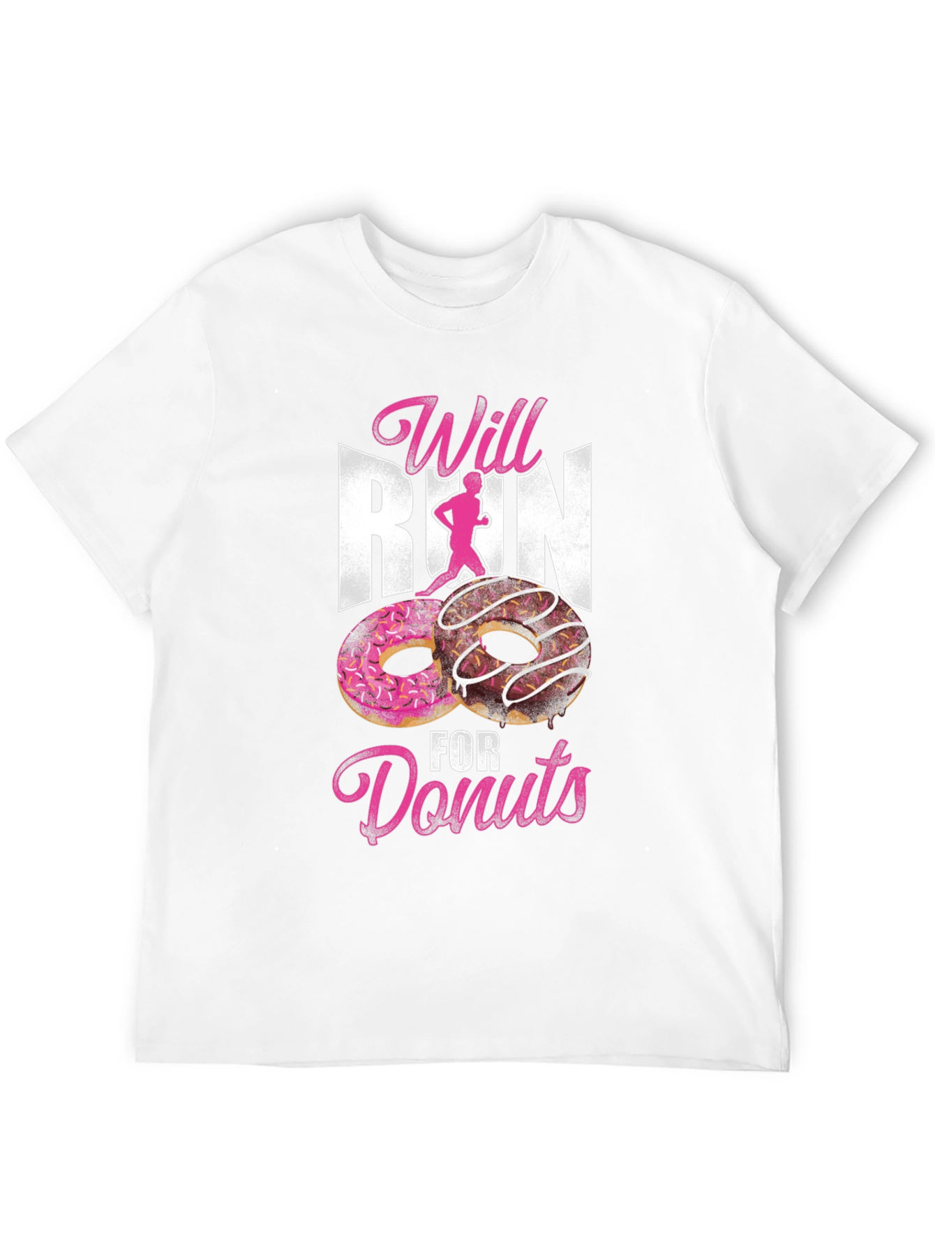 Will Run for Donuts Graphic T-Shirt
