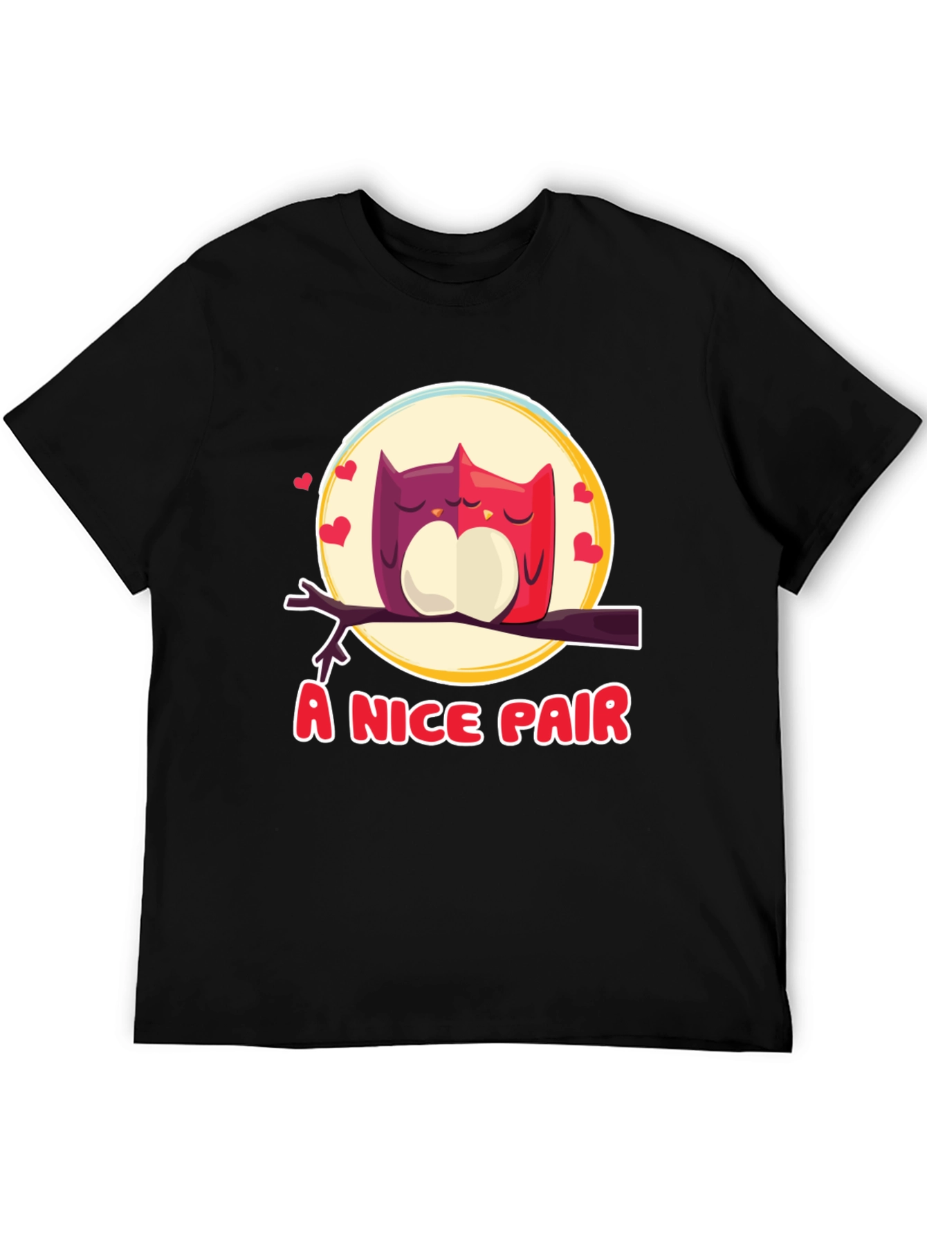 A Nice Pair Owls T-Shirt - Love Bird Tee