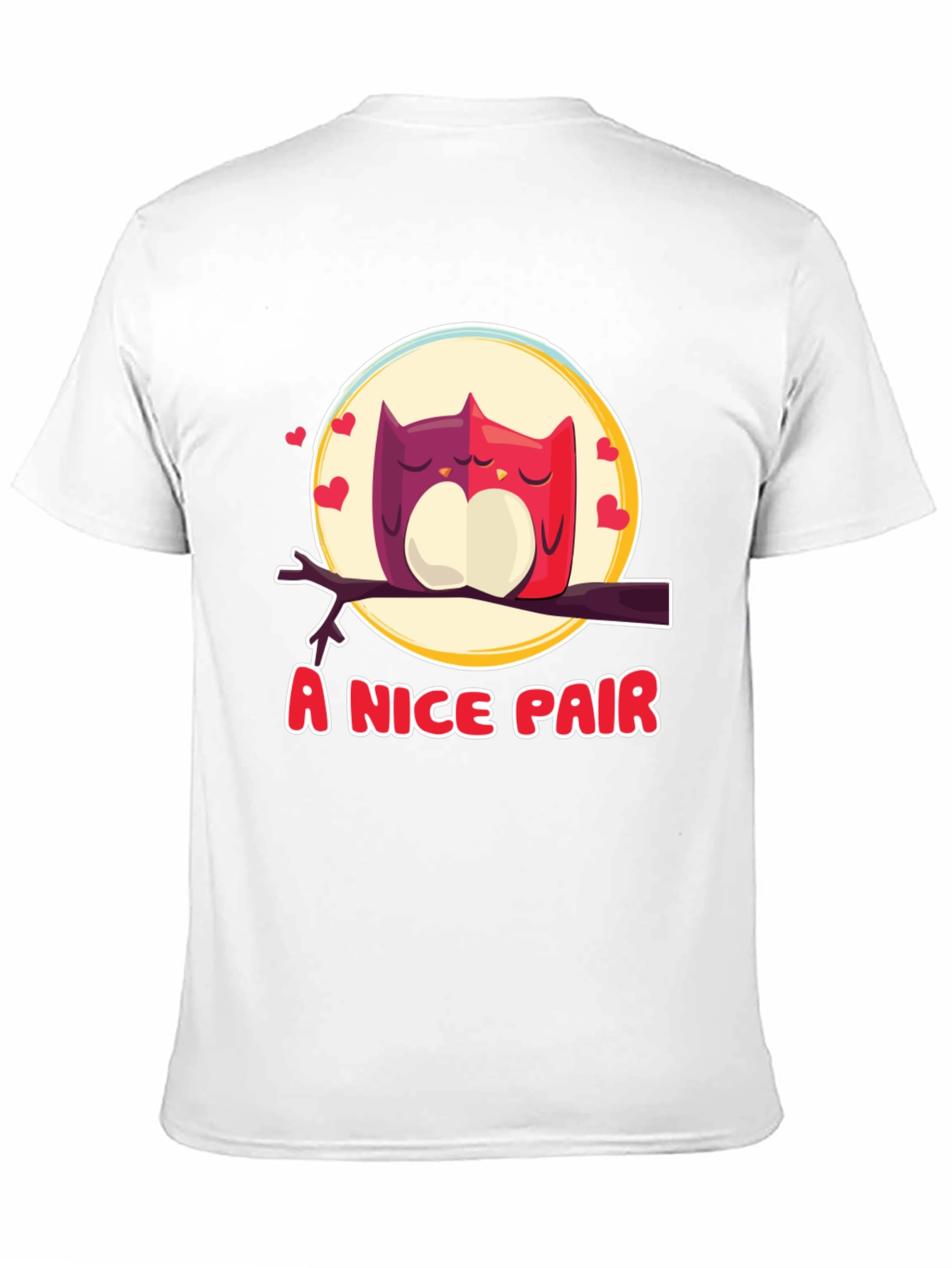 A Nice Pair Owls T-Shirt - Love Bird Tee