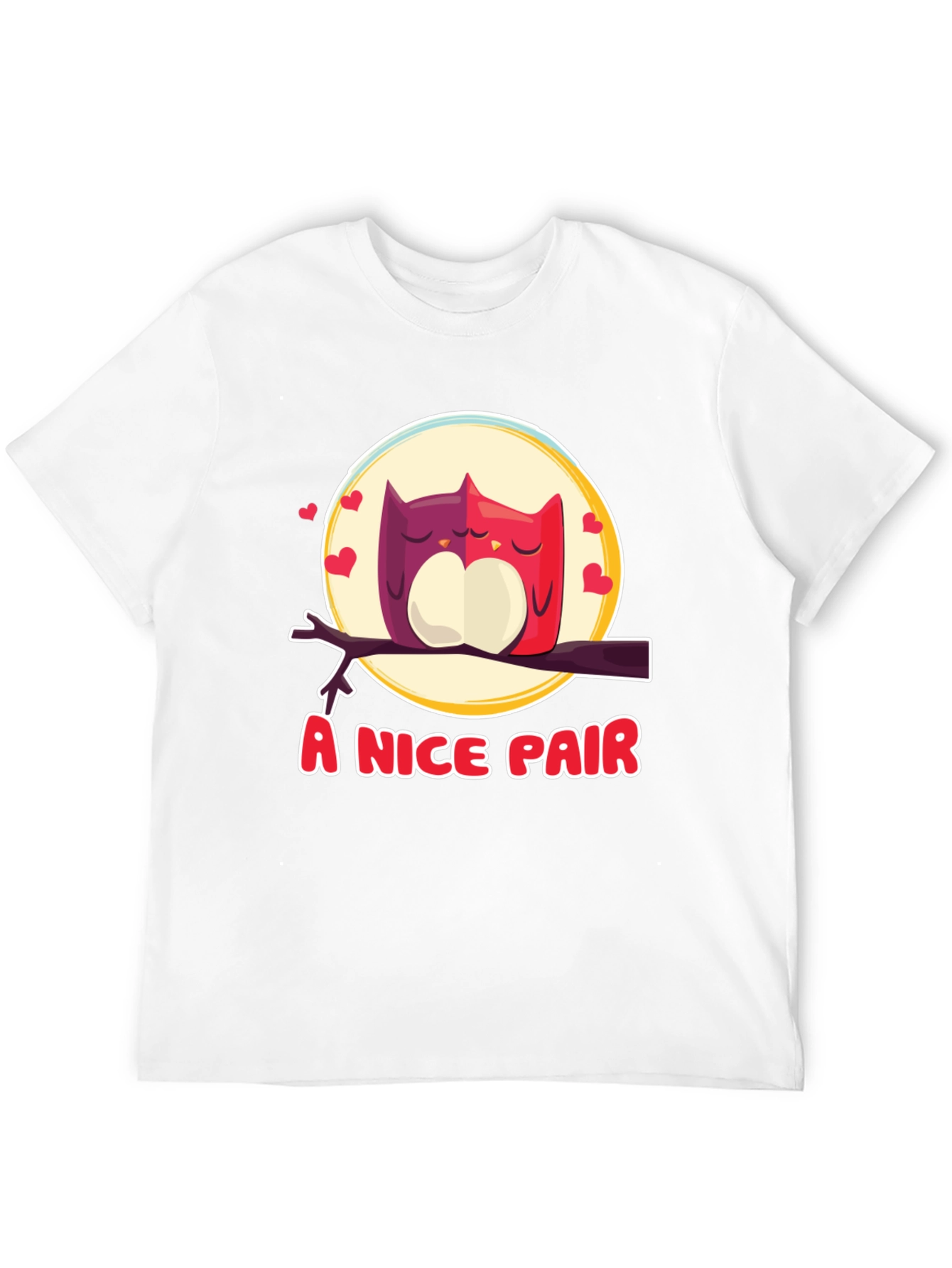 A Nice Pair Owls T-Shirt - Love Bird Tee