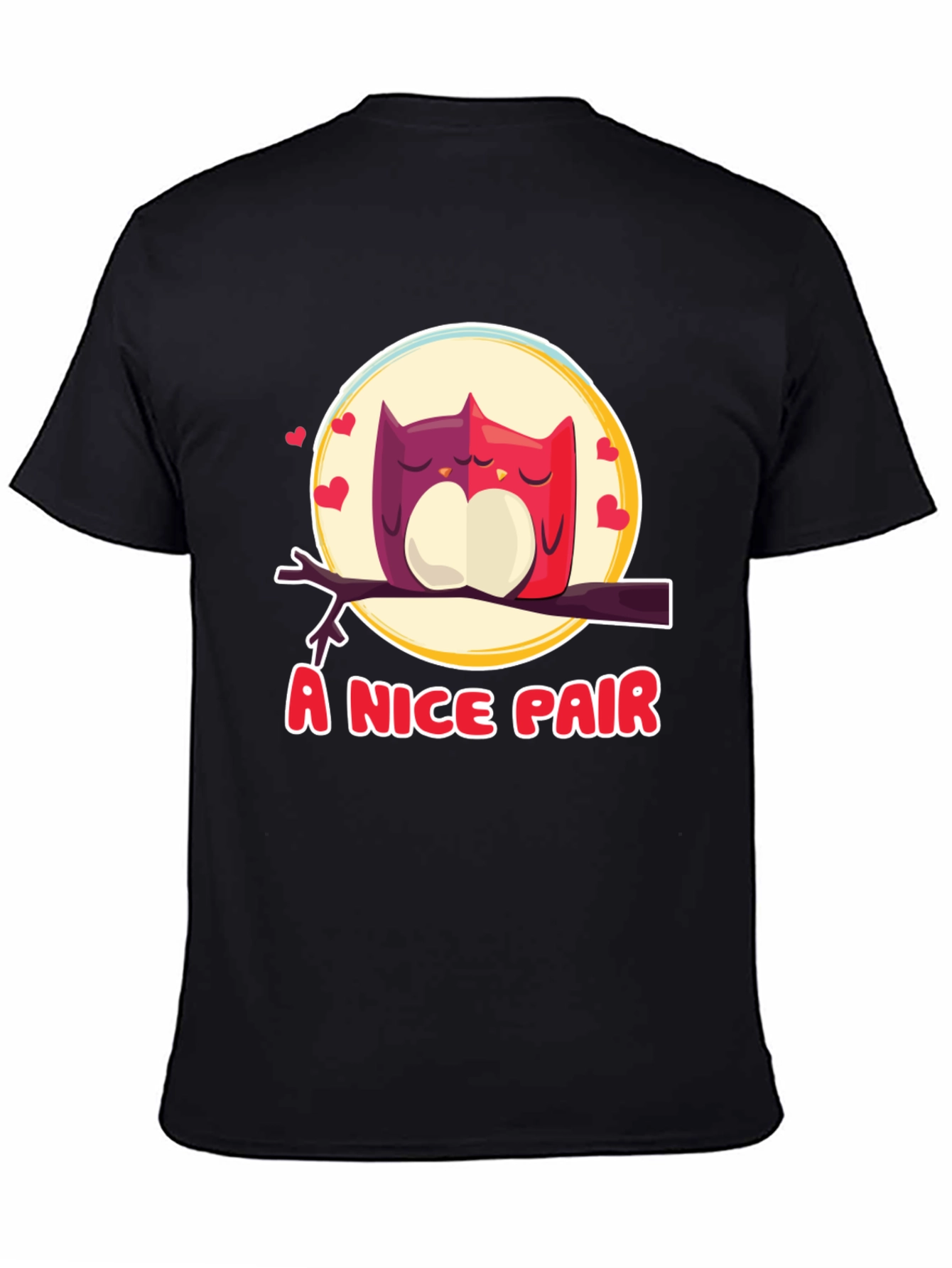 A Nice Pair Owls T-Shirt - Love Bird Tee