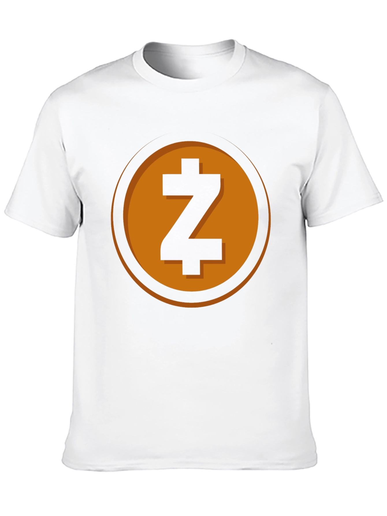 Zcash Crypto Tee - Black Cotton T-Shirt