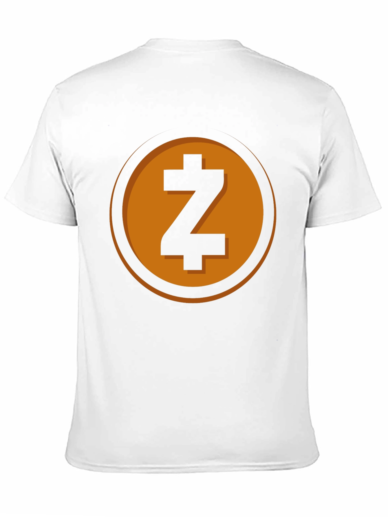 Zcash Crypto Tee - Black Cotton T-Shirt