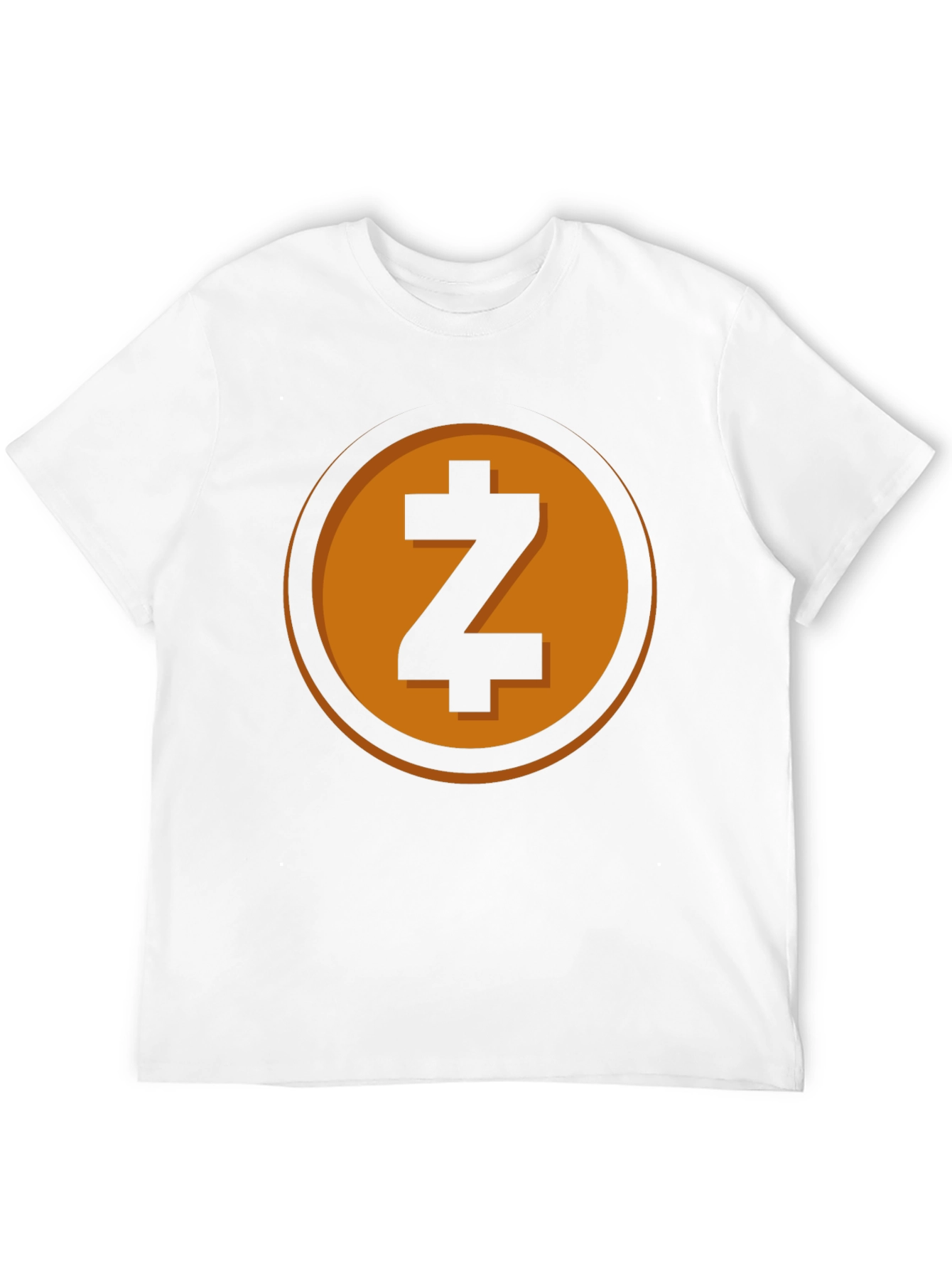 Zcash Crypto Tee - Black Cotton T-Shirt