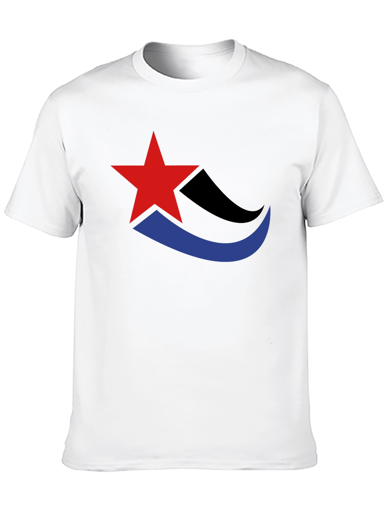 Stylish Star Graphic Tee - Casual Comfort