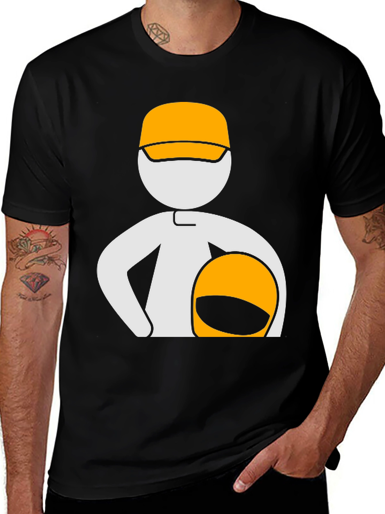 Racer Graphic T-Shirt - Motorsport Fan Tee