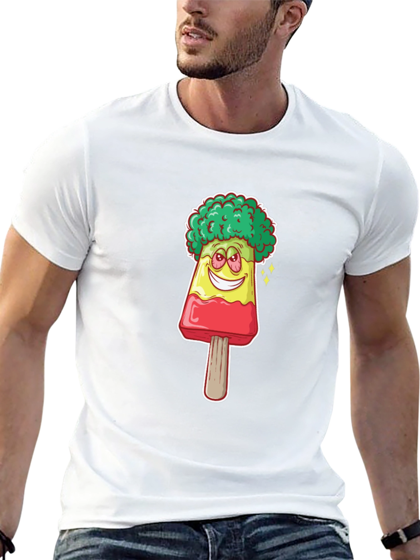 Novelty Popsicle Character T-Shirt