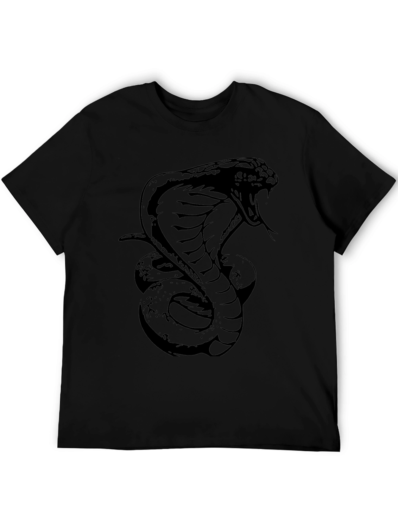 Black Cobra Graphic T-Shirt