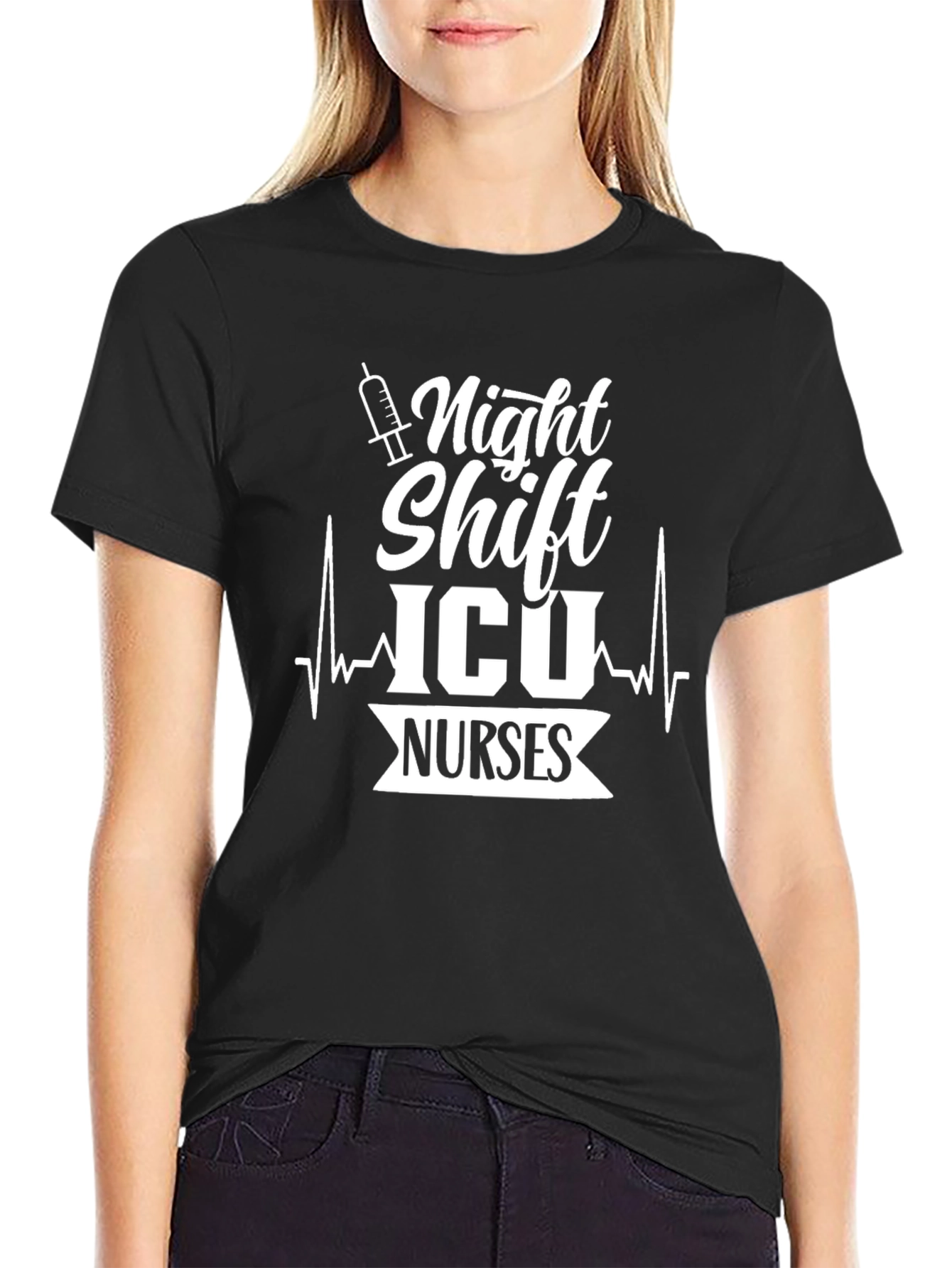 Night Shift ICU Nurses Graphic Tee