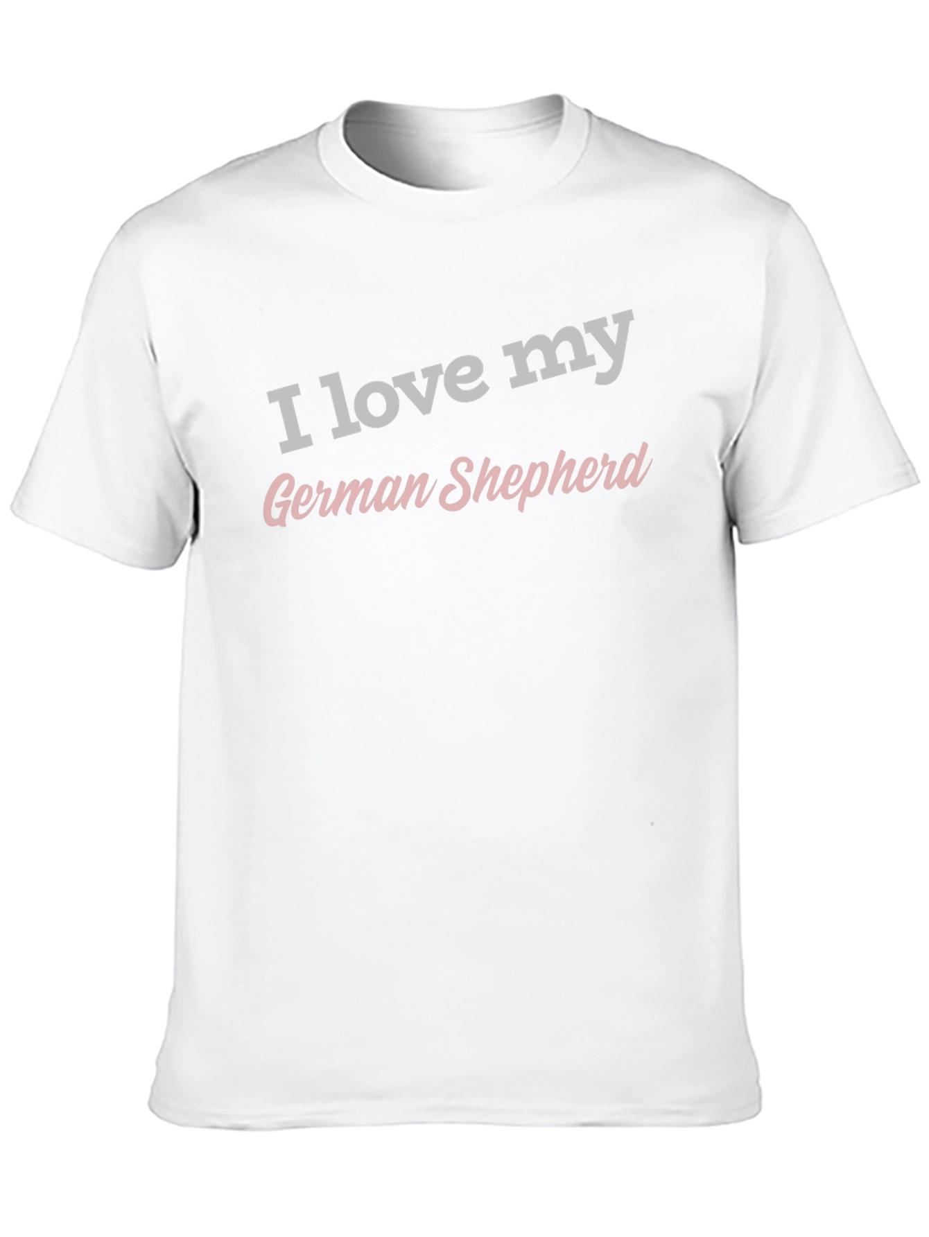 I Love My German Shepherd T-Shirt