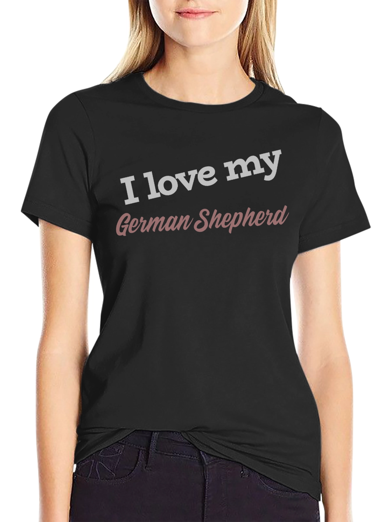 I Love My German Shepherd T-Shirt