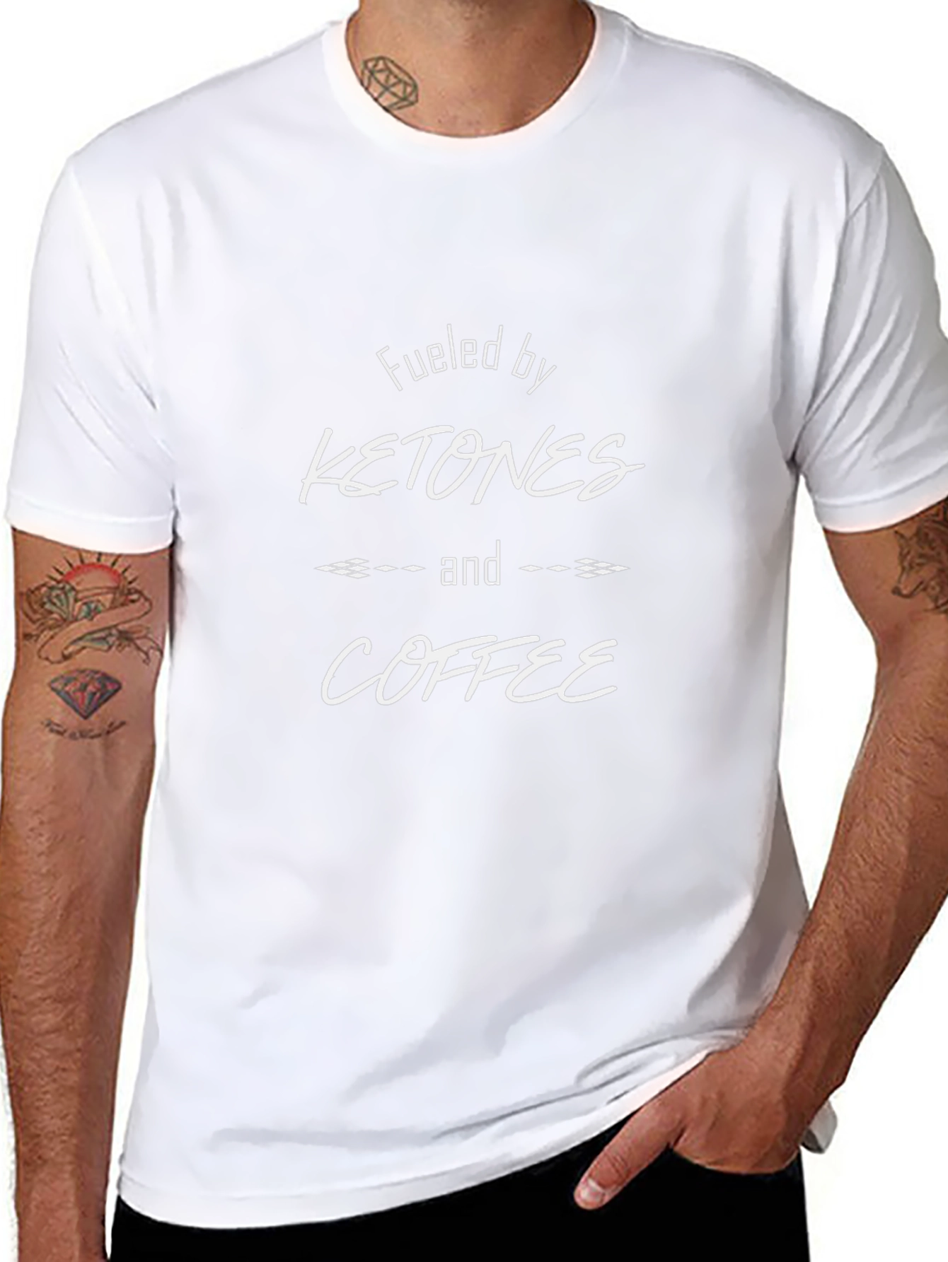 Fueled by Ketones and Coffee Graphic Tee