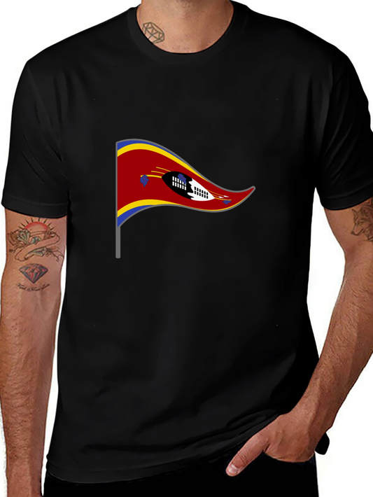 Eswatini Flag Graphic Tee