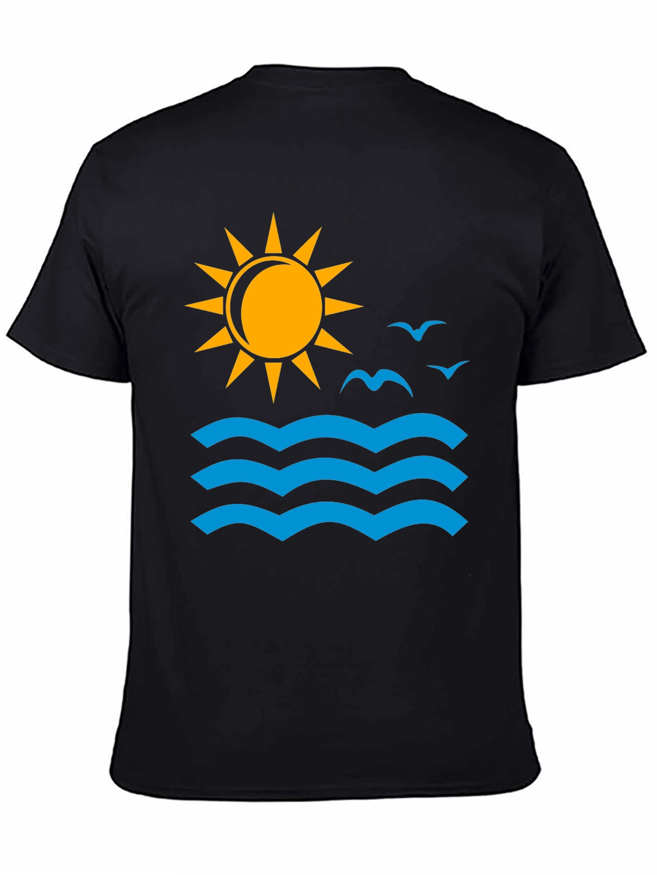 Ocean Sun Graphic T-Shirt