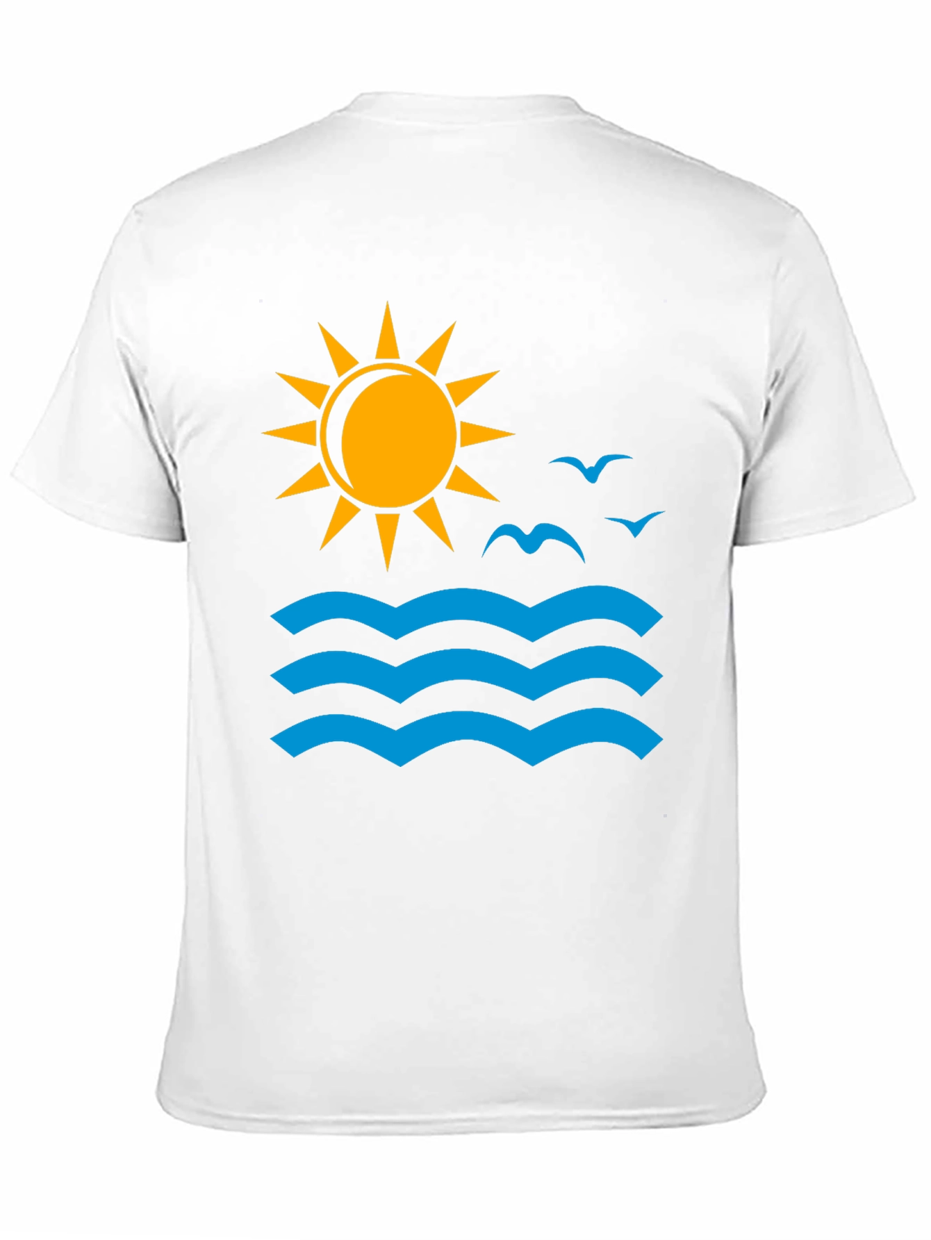Ocean Sun Graphic T-Shirt