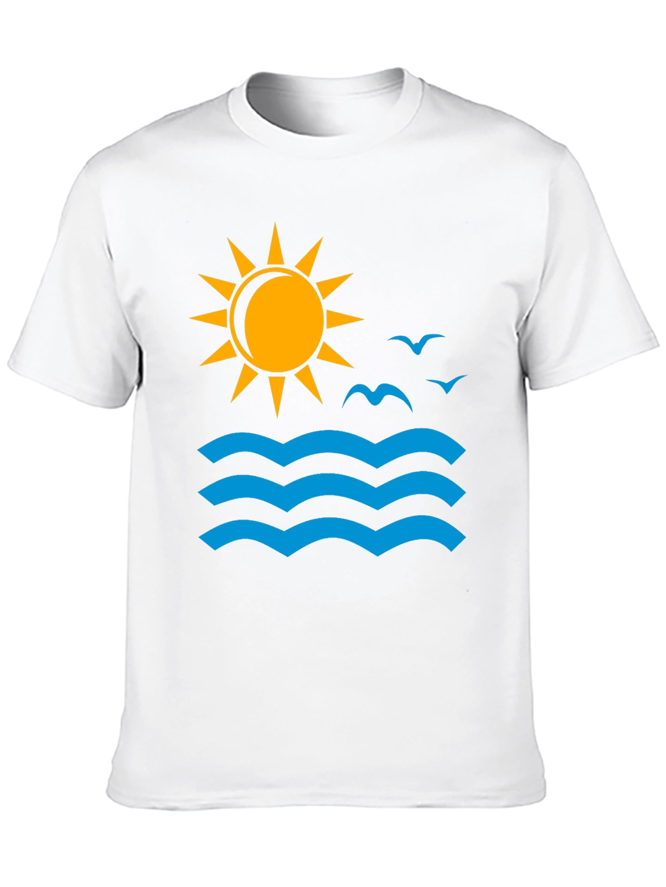 Ocean Sun Graphic T-Shirt