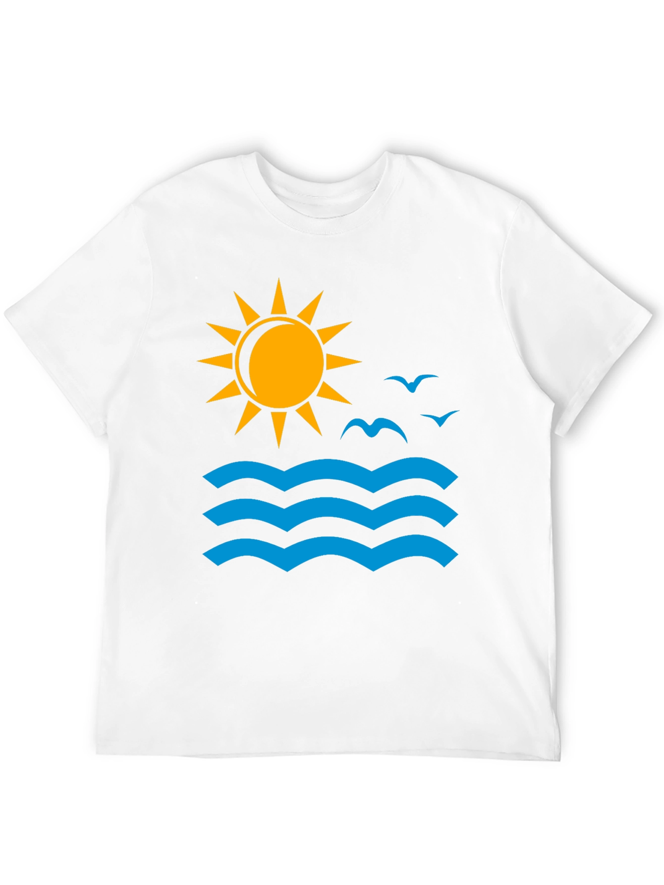 Ocean Sun Graphic T-Shirt