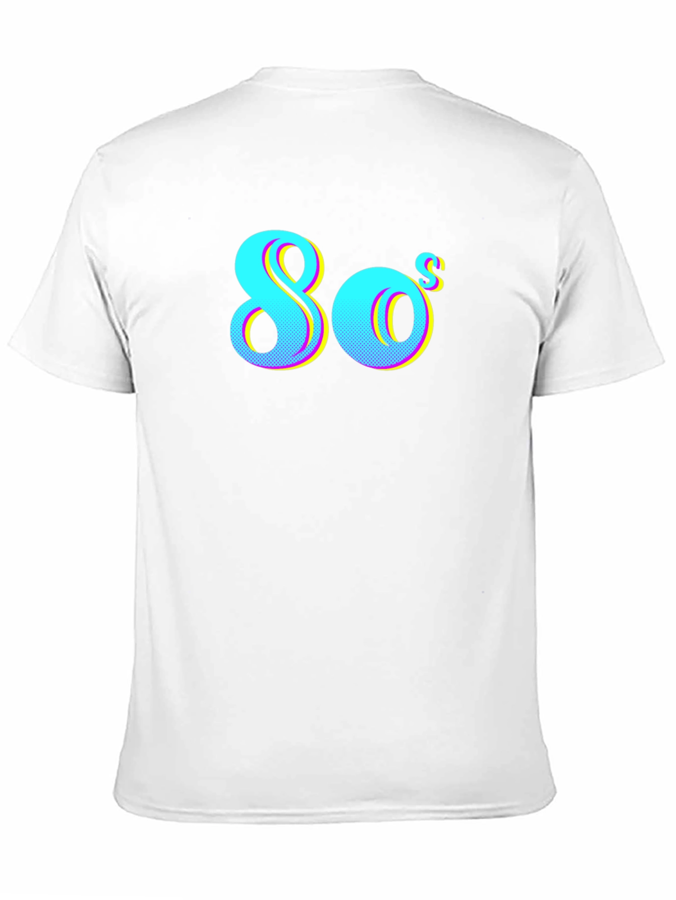 Retro 80s Graphic Tee - Black