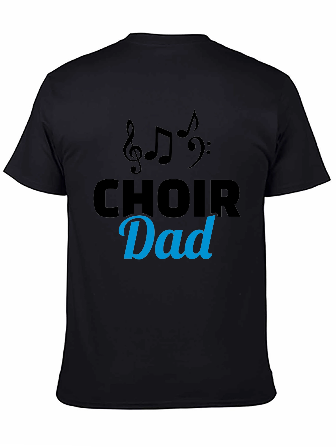 Choir Dad Graphic Tee - Music Lover Gift