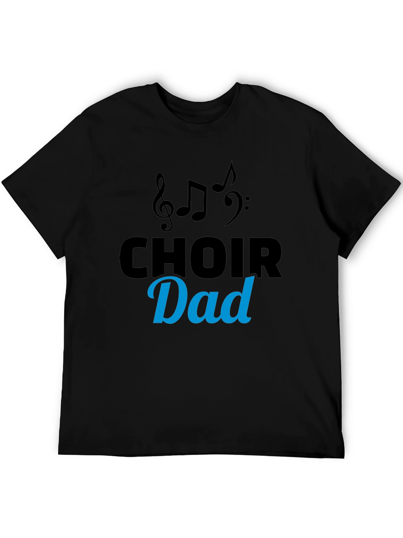Choir Dad Graphic Tee - Music Lover Gift