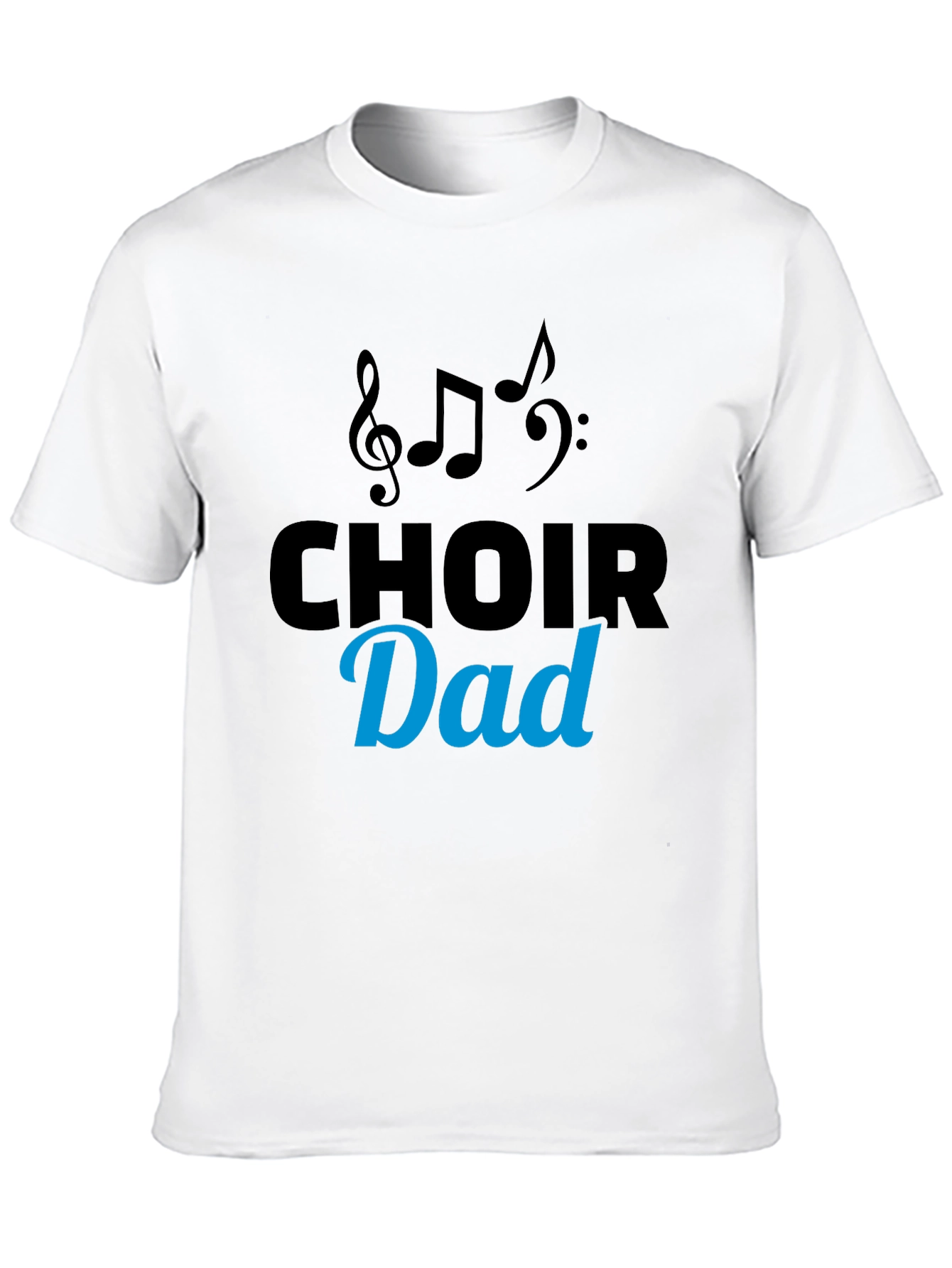 Choir Dad Graphic Tee - Music Lover Gift