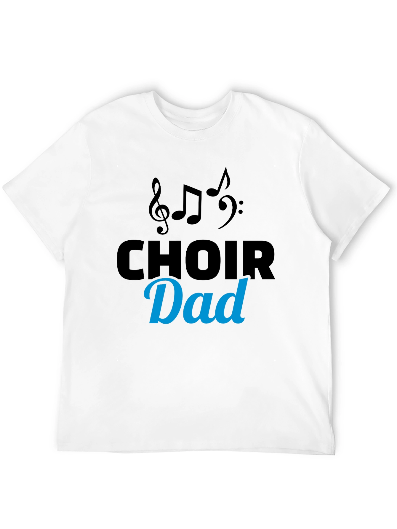 Choir Dad Graphic Tee - Music Lover Gift