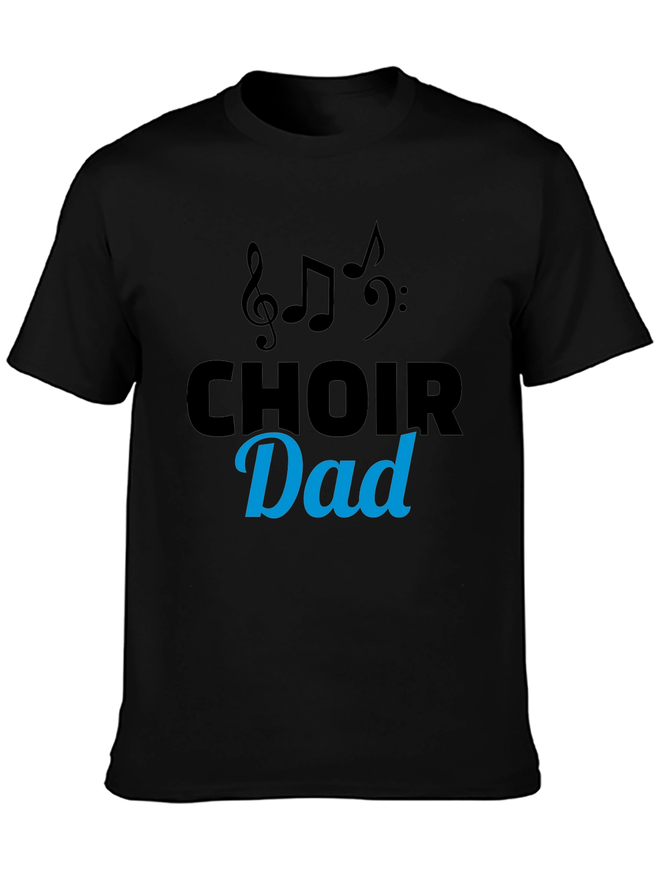 Choir Dad Graphic Tee - Music Lover Gift
