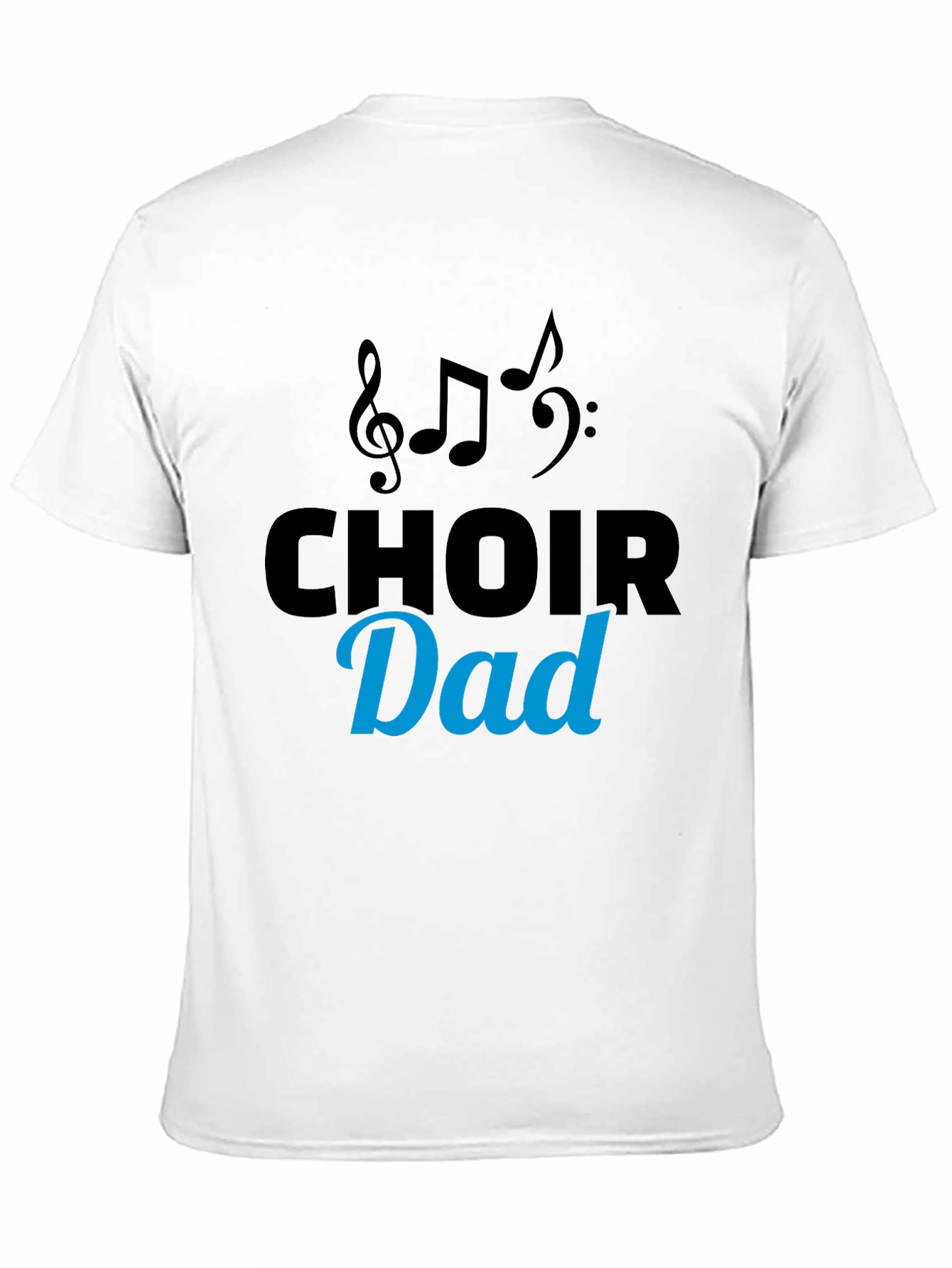 Choir Dad Graphic Tee - Music Lover Gift